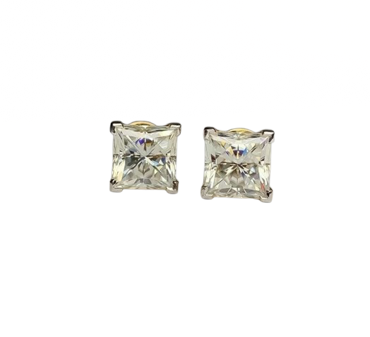Princess- Solitaire Earring - Workwear