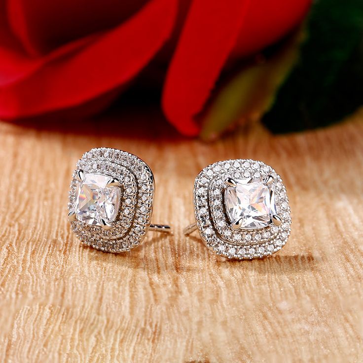 Julian Double Halo -Asscher